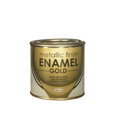 Gold enamel paint 500ml