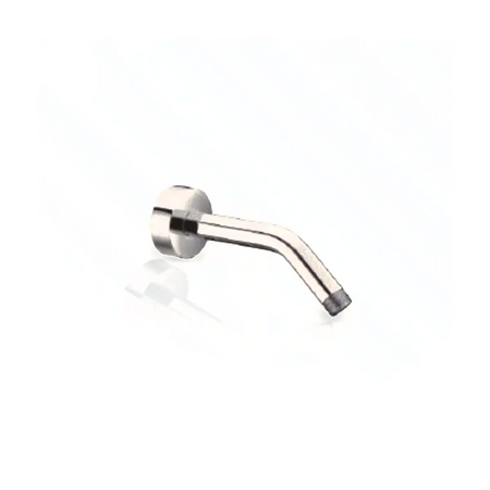 Stainless shower arm 162mm