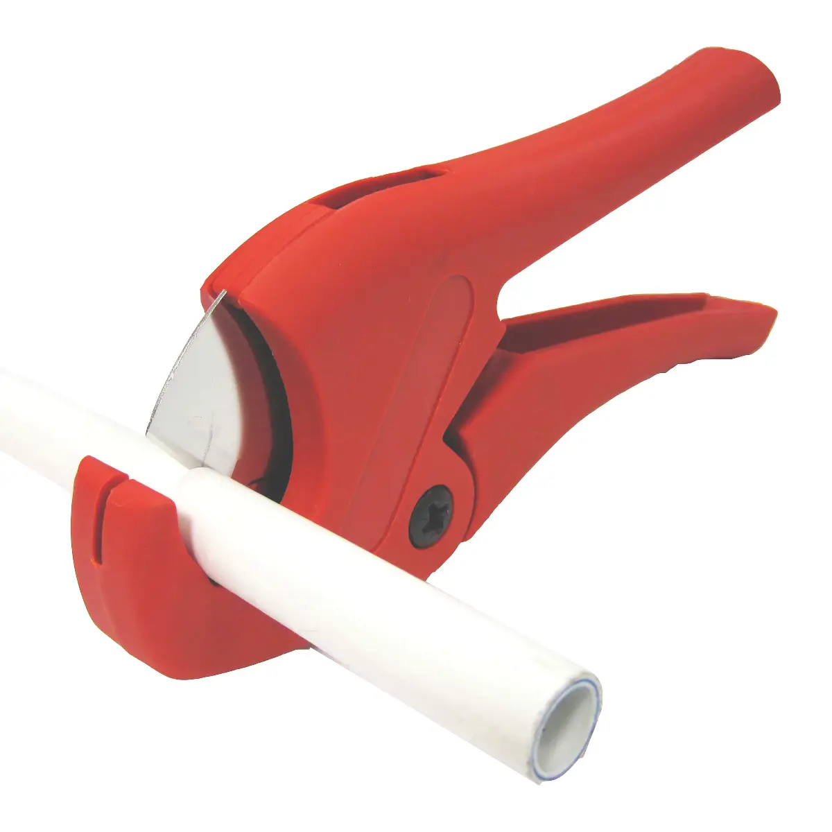 PEX plastic pipe cutter