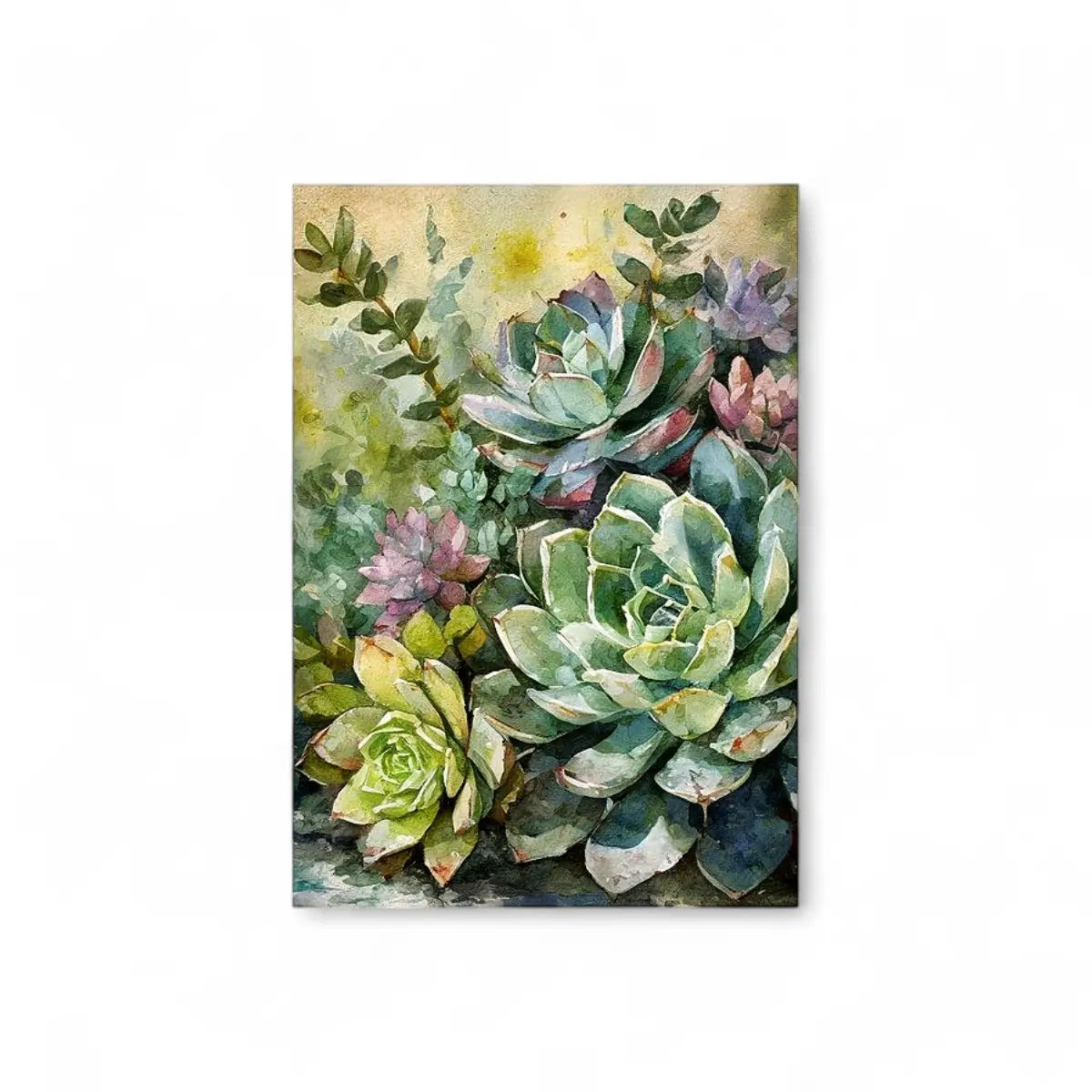 Tjhoko Paint Succulent Harmony Lrg | 860X598 mm Decoupage Sheet