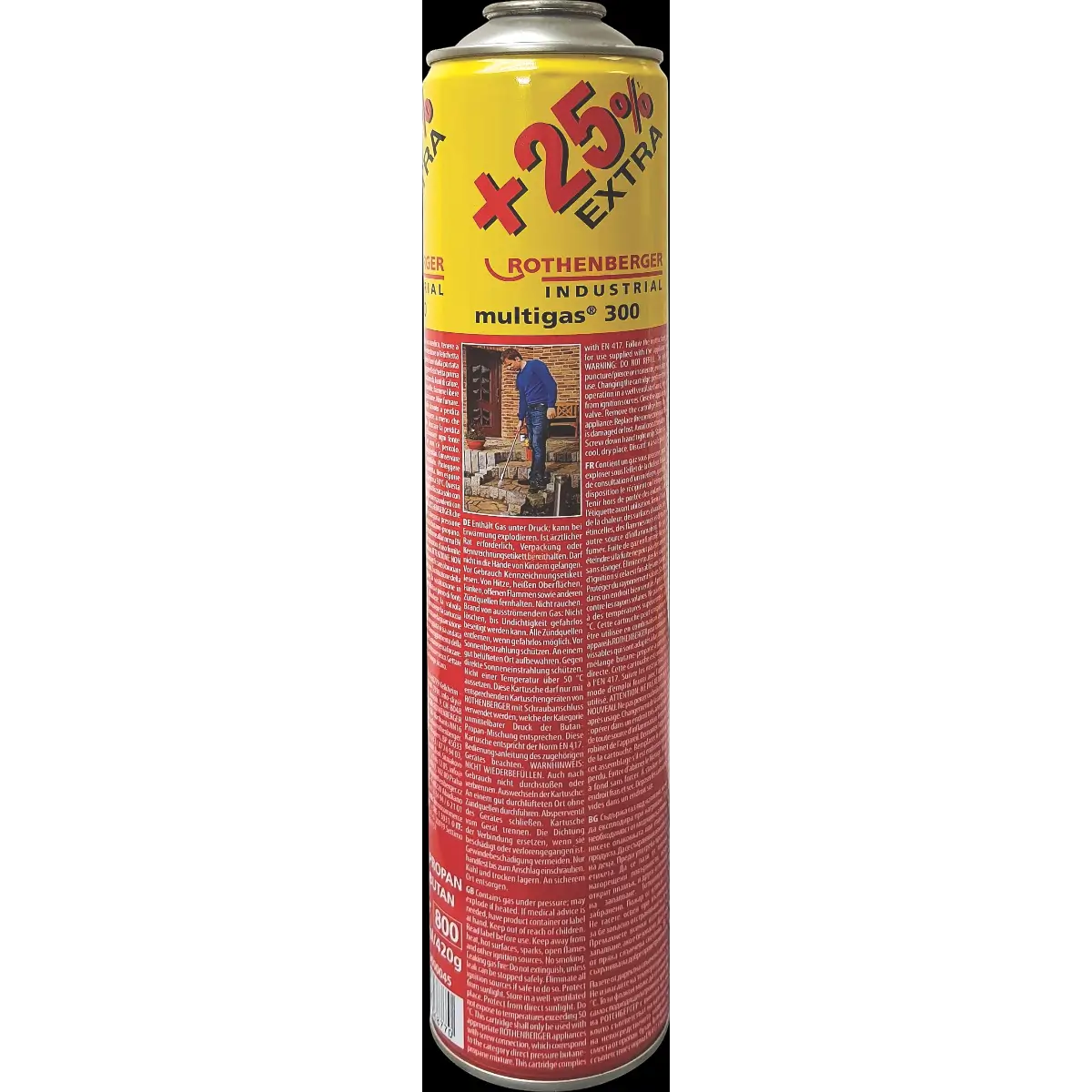 Rothenberger jumbo gas cartridge
