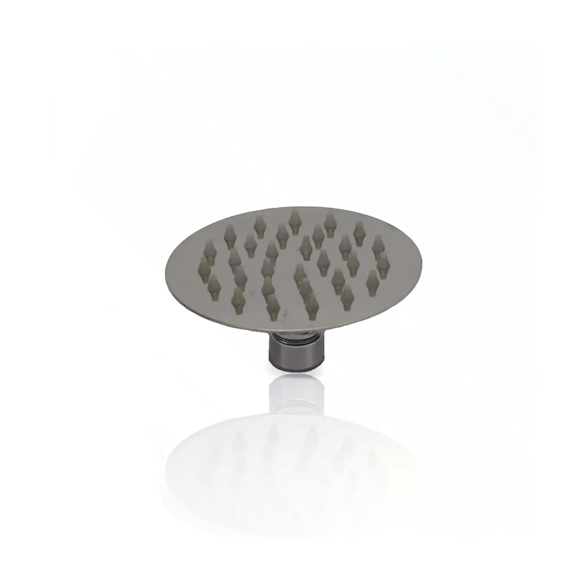 Chrome plated shower rose