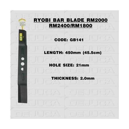Ryobi mower blade replacement