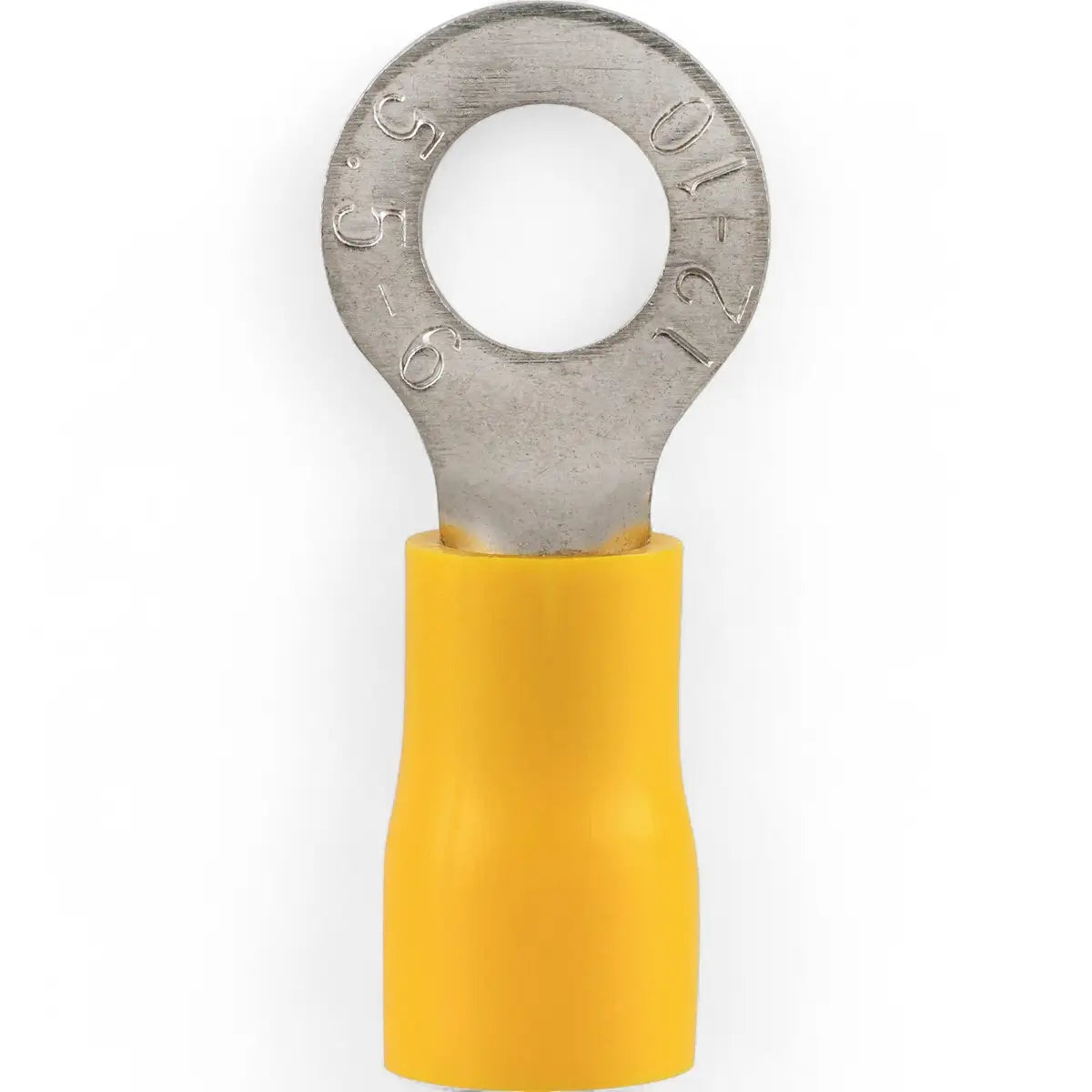 Pre-Insulated Ring Terminal - Yellow (25-Pack)