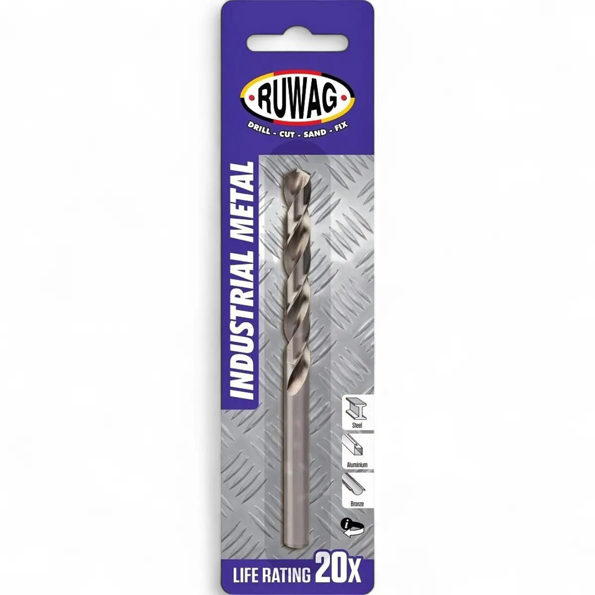 Industrial Metal Drill Bit (Carded)