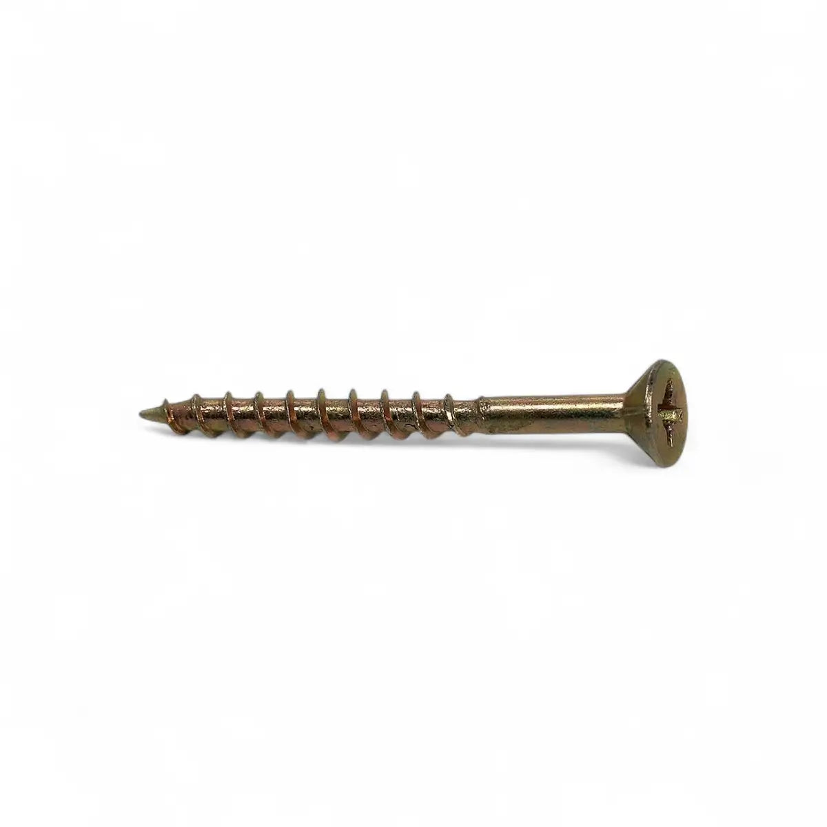 Yellow Passivated Chipboard Screw (100-Pack)