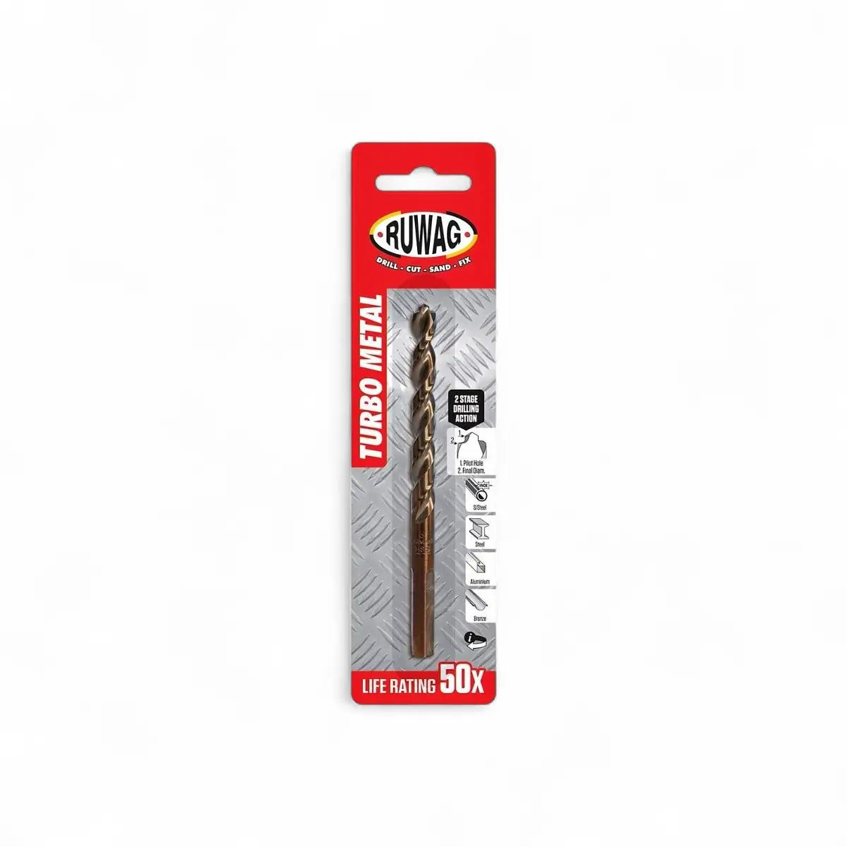 Turbo Metal Drill Bit (Carded)