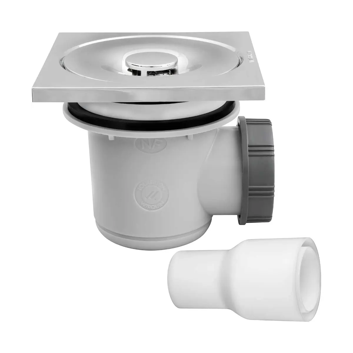 Square shower waste 60mm