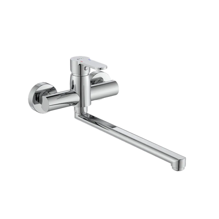 Wall mounted sink mixer