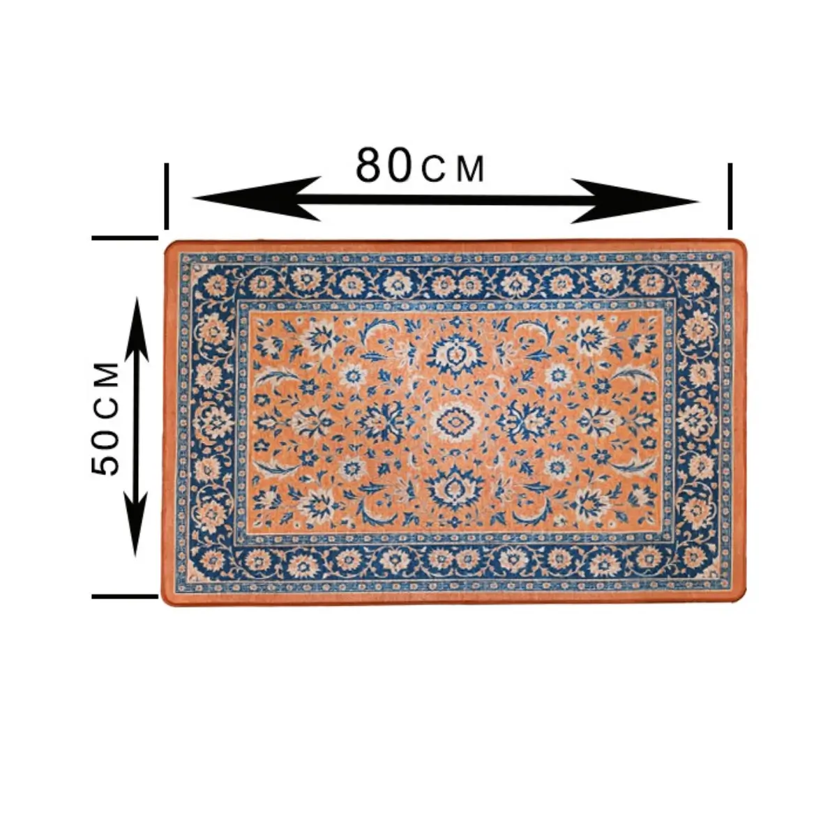 Ethnic patterned floor mat