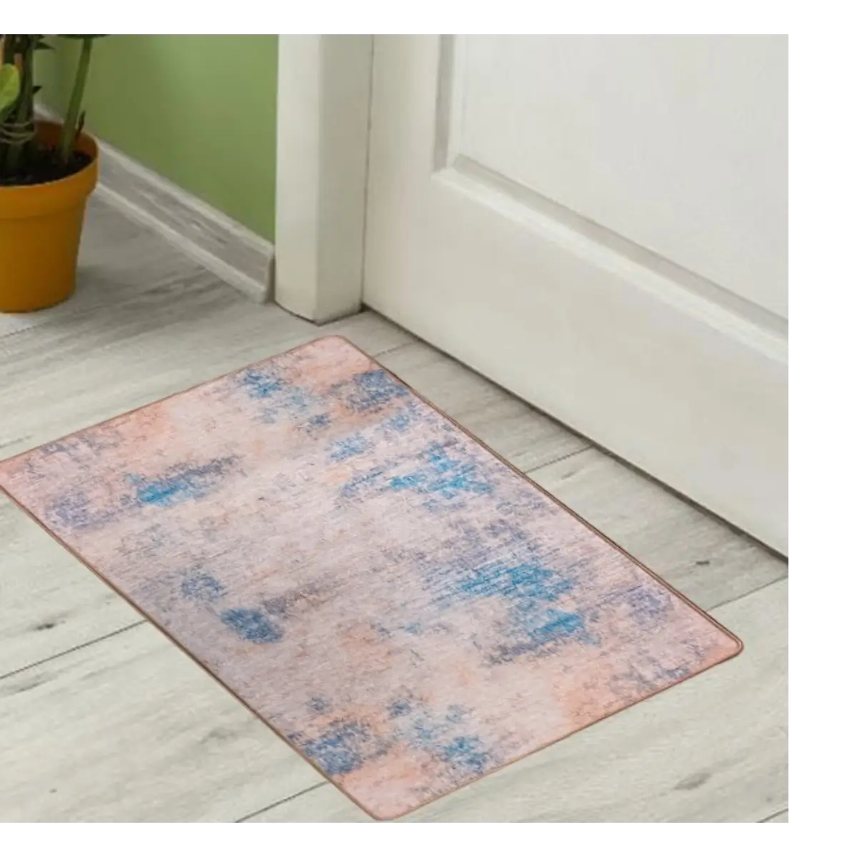 Ethnic pattern floor mat
