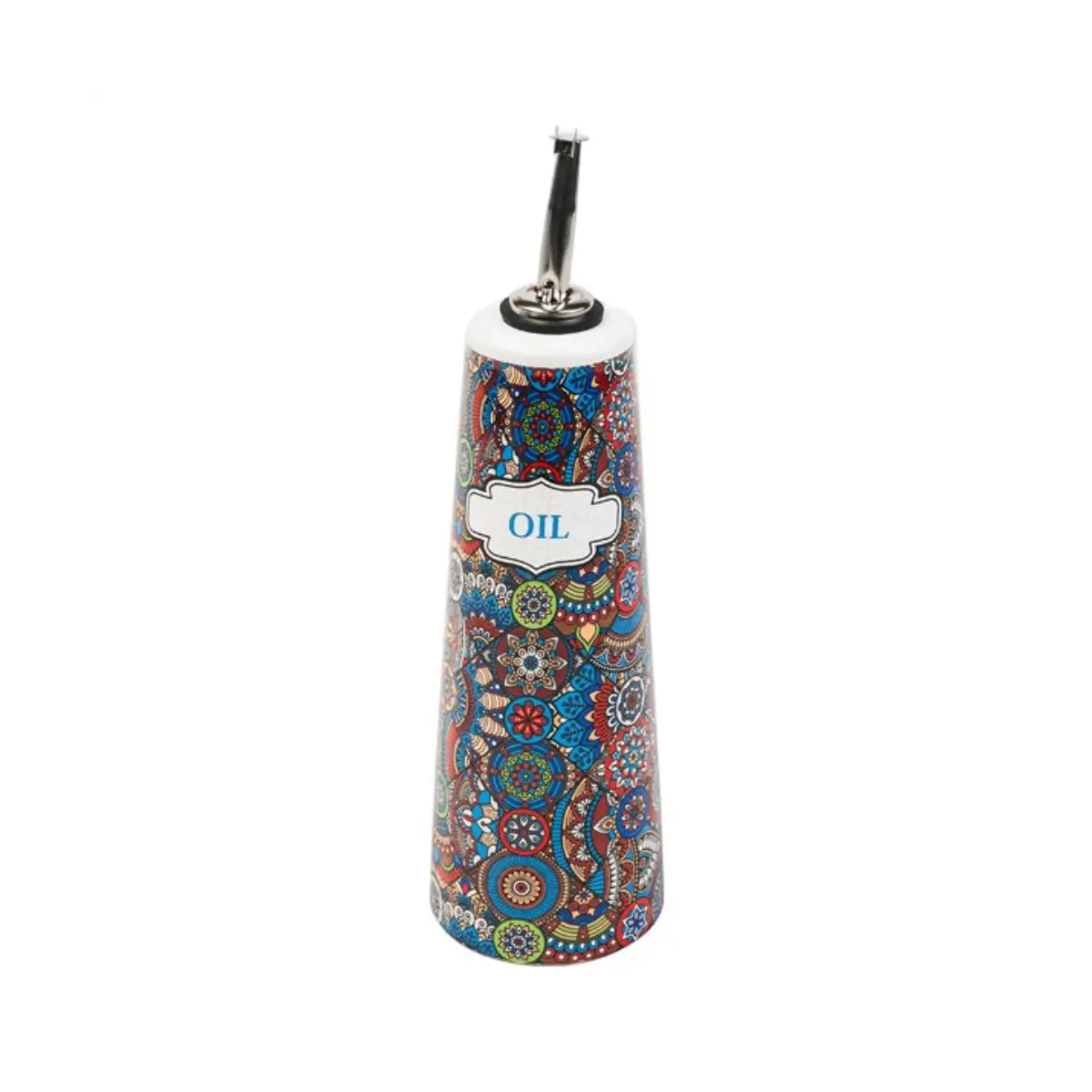Ceramic olive oil bottle