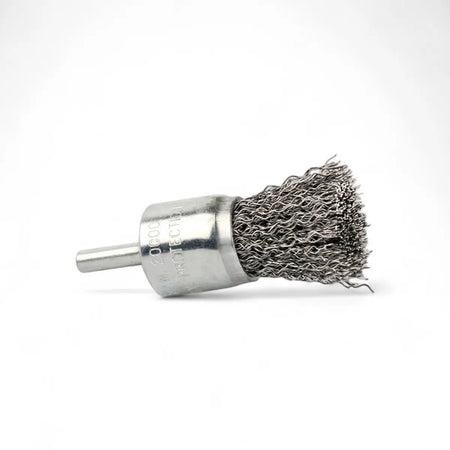 Wire Port Brush With 6mm Shaft - 25mm