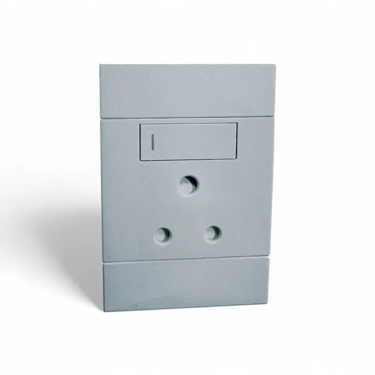Major Tech Switched Vertical 16A RSA 100x50mm Socket Outlet Single