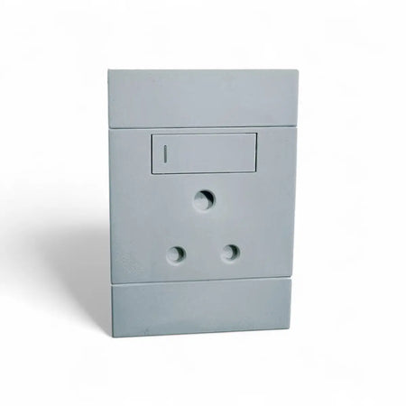 Major Tech Switched Vertical 16A RSA 100x50mm Socket Outlet Single
