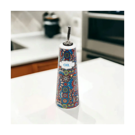Ceramic olive oil dispenser