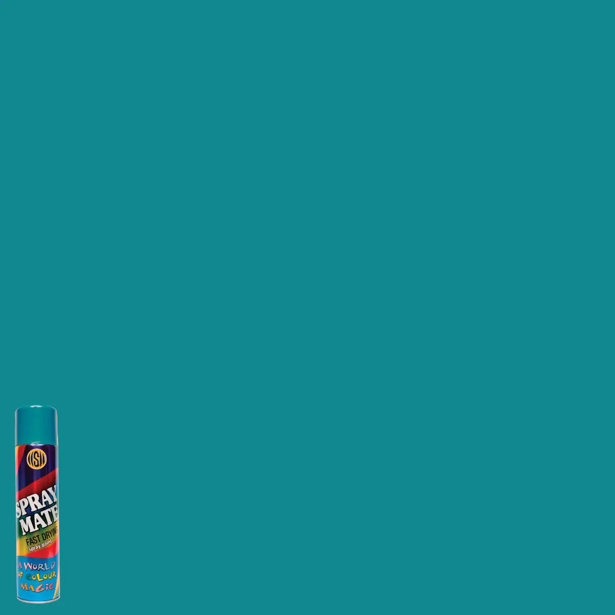 Pacific blue spray paint can