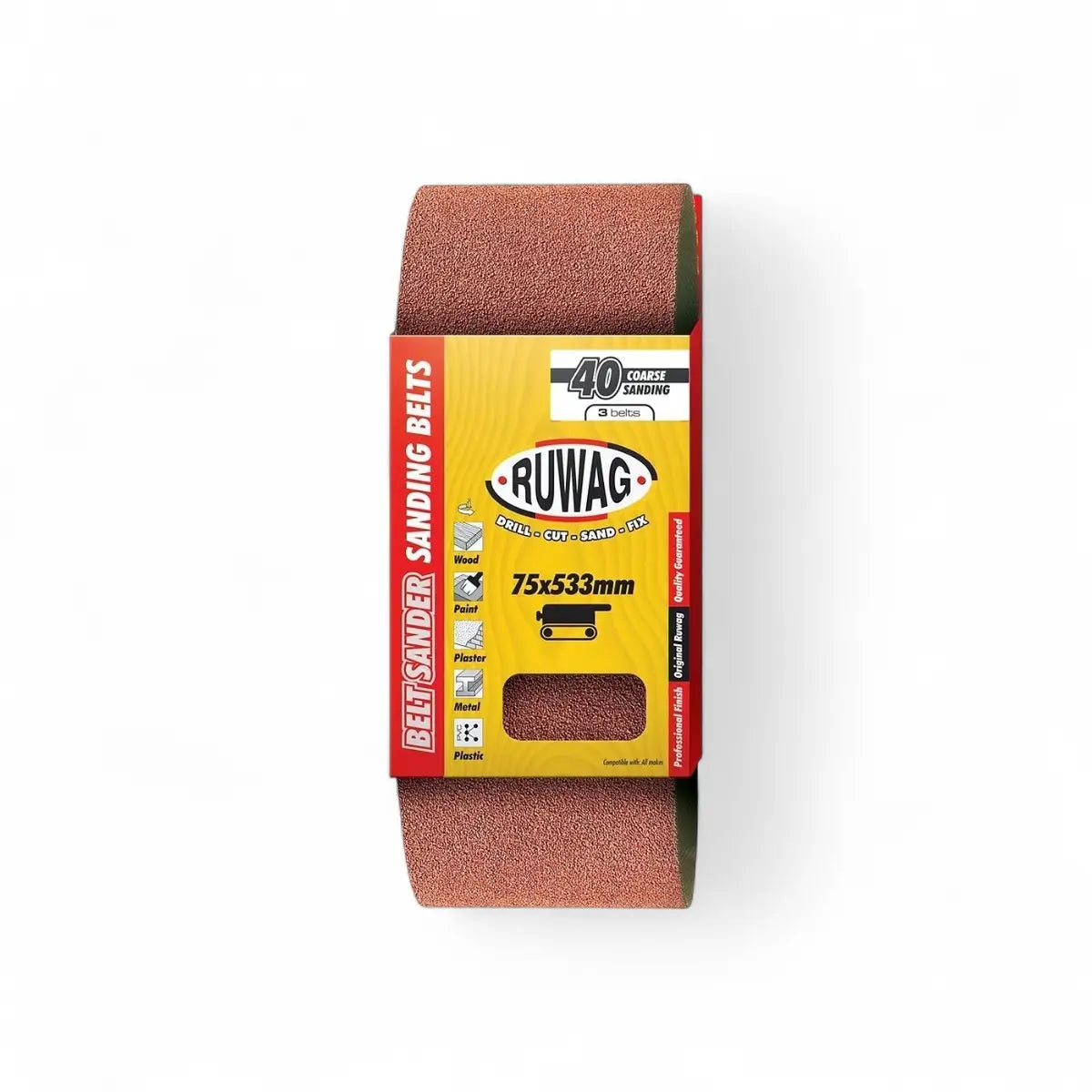 Sponge Sanding Block - Coarse (P36 Grit)