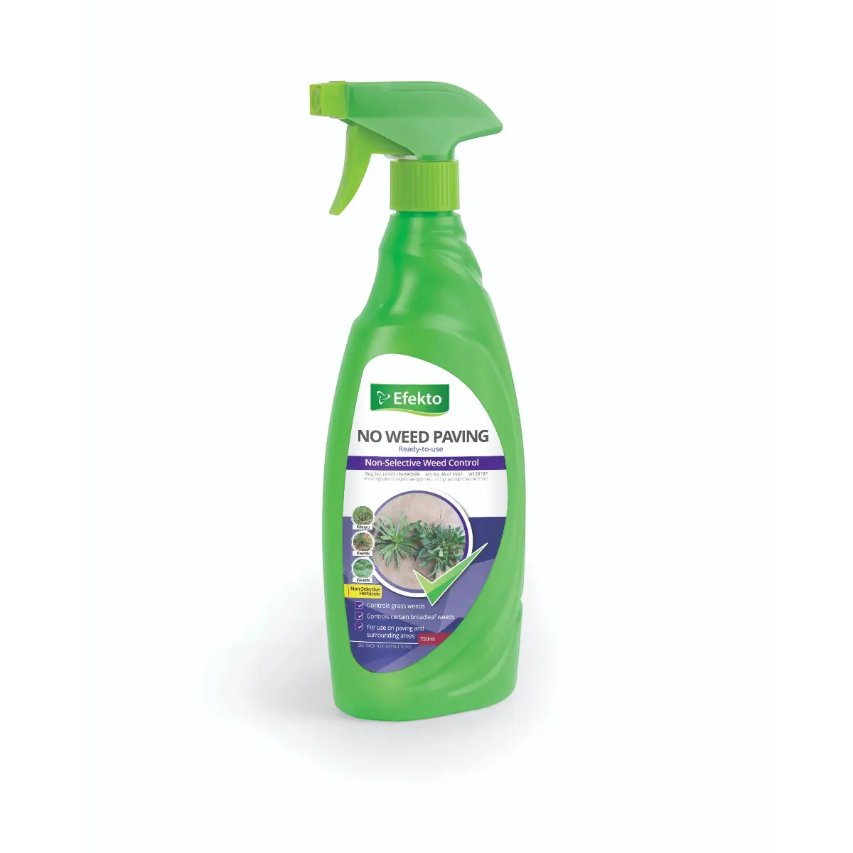 Weed paving herbicide spray 750ml