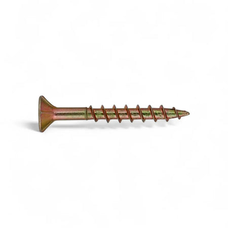 Yellow Passivated Chipboard Screw (100-Pack)