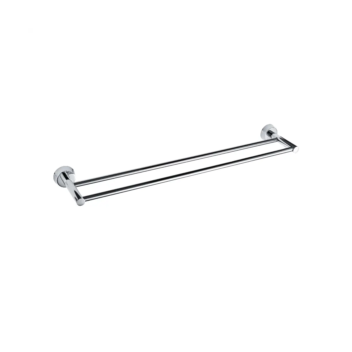 700mm double towel rail