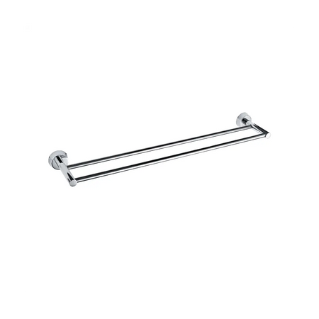 700mm double towel rail