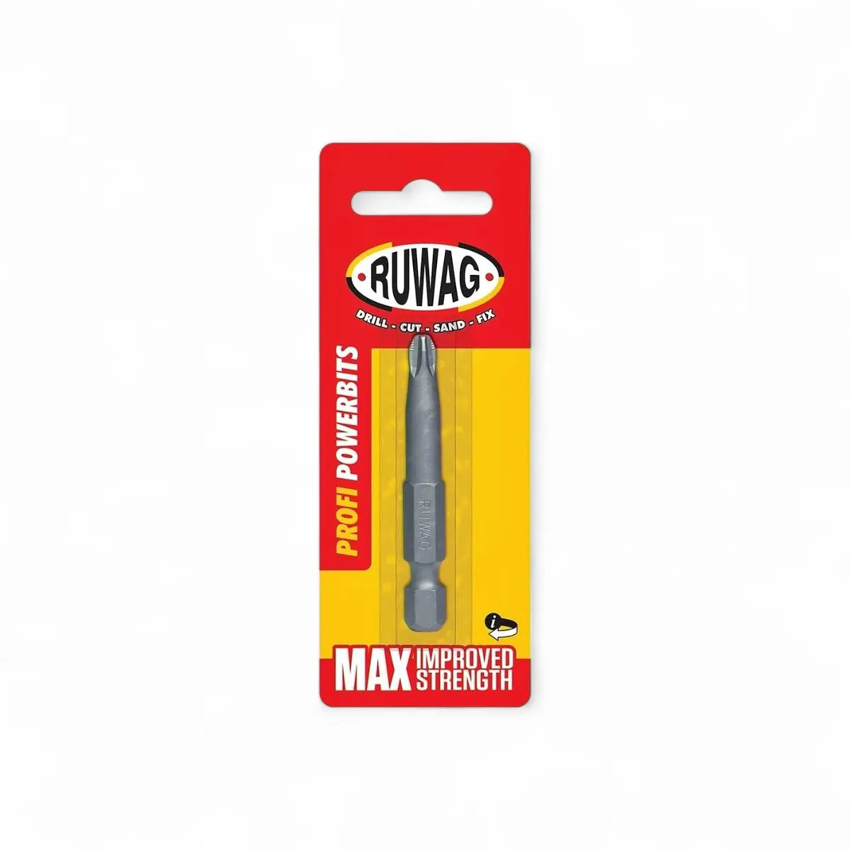 Phillips Screwdriver Bit - Ph2 X 25mm (2-Pack, Carded)