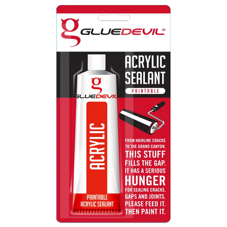 Paintable acrylic sealant tube