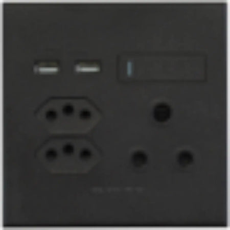 Double USB wall socket