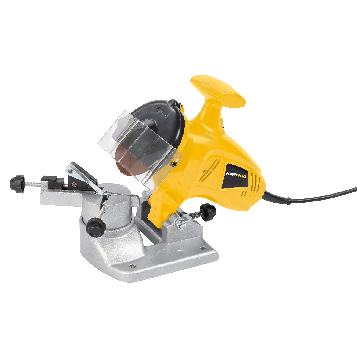 Electric chainsaw chain sharpener