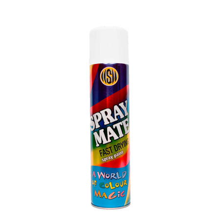 White matt spray paint