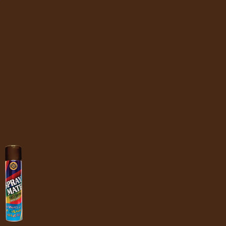 Golden brown spray paint can