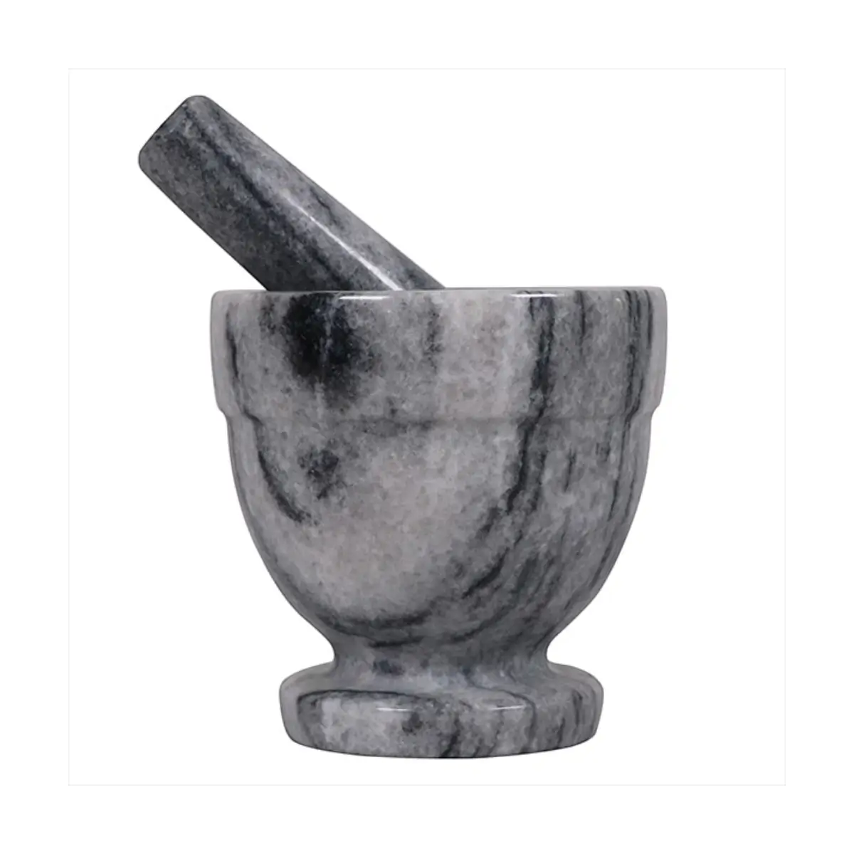 Stone mortar and pestle