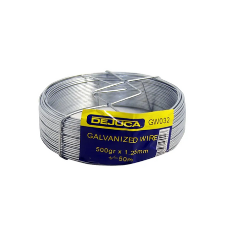 Galvanised binding wire coil