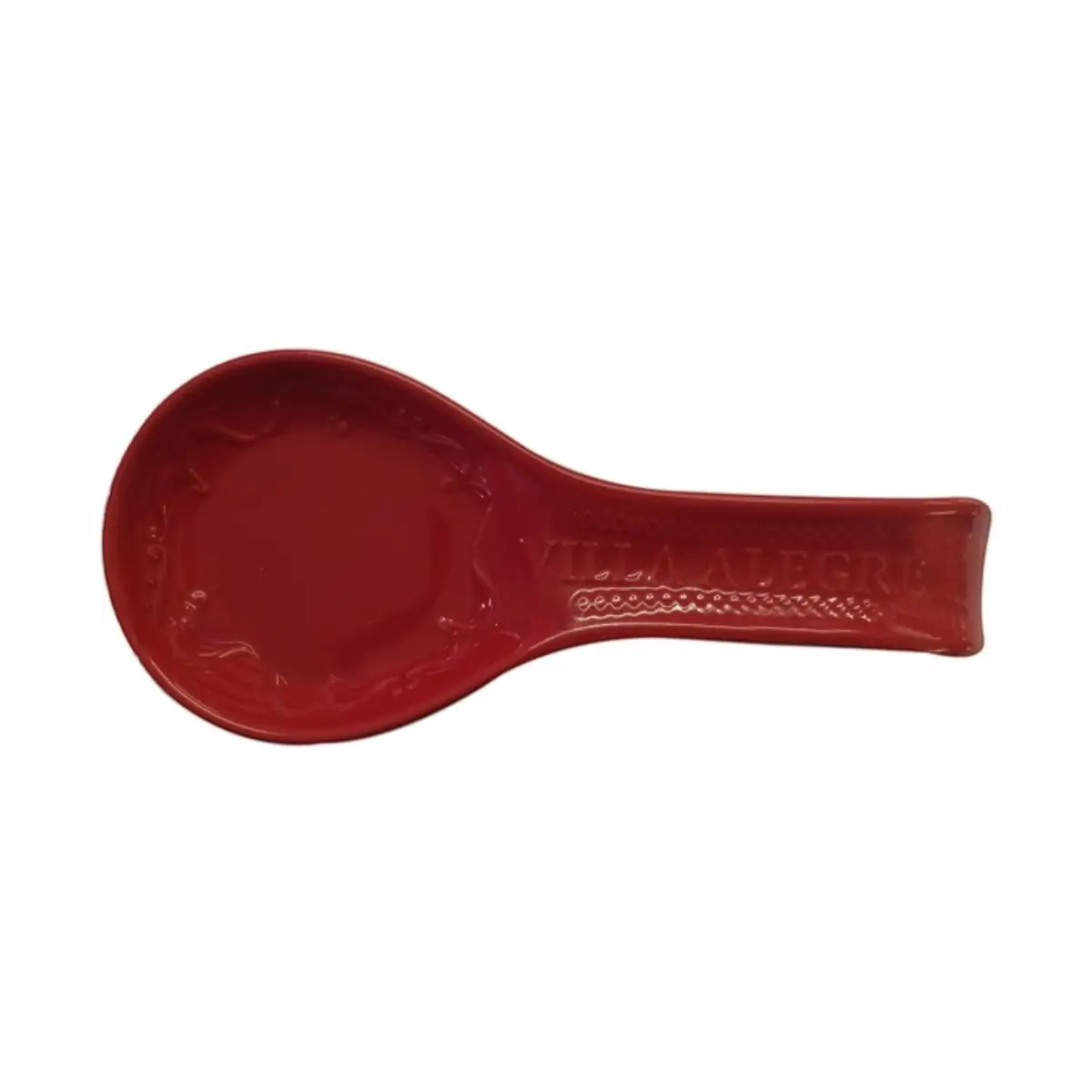 Ceramic spoon rest for kitchen