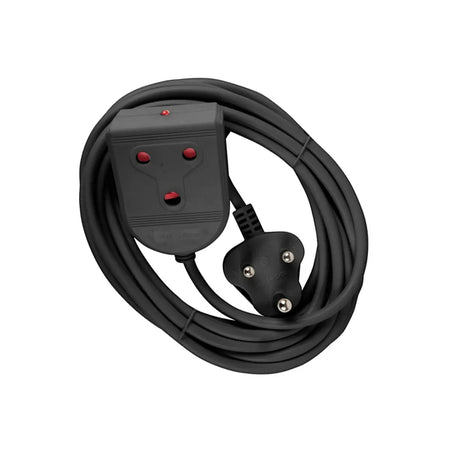 10 amp black extension cord
