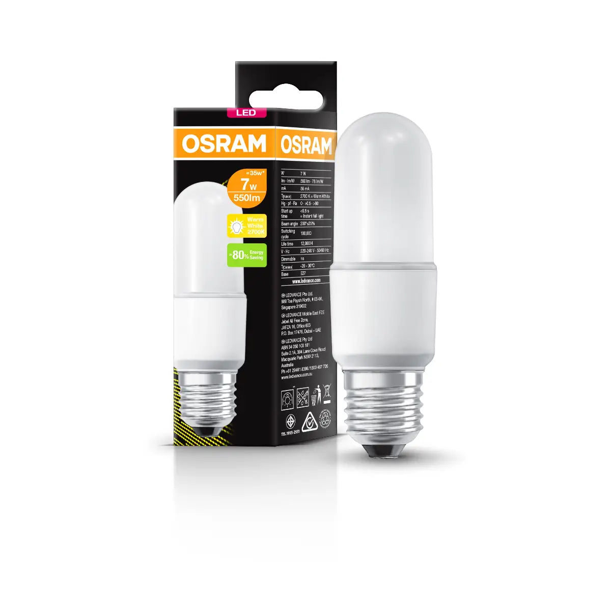 Led stick bulb 2700K