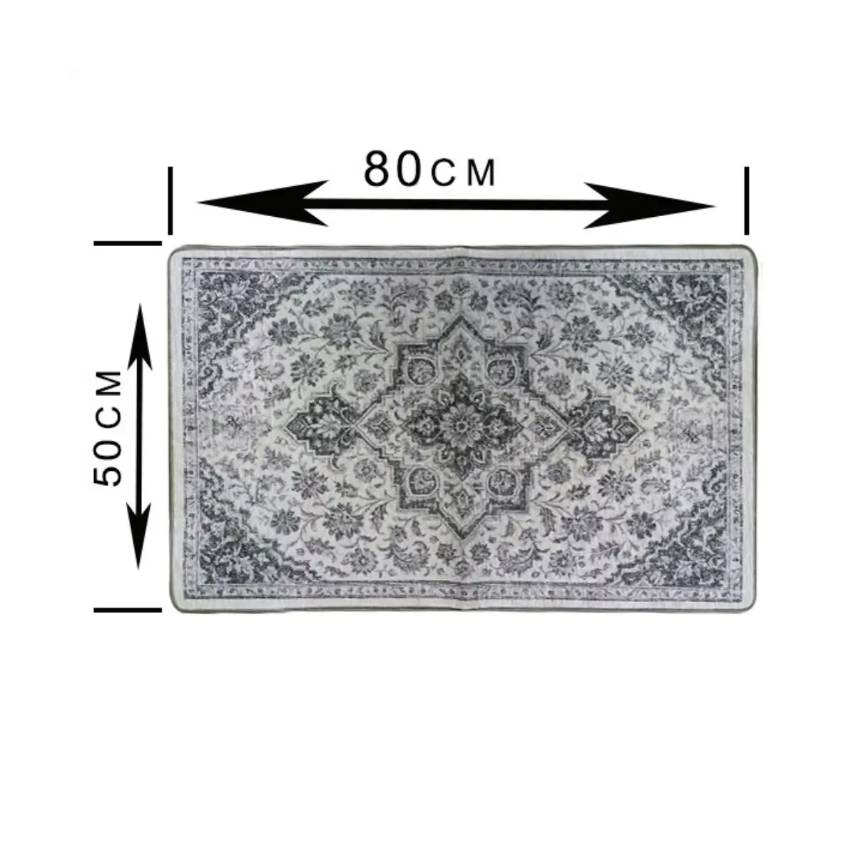 Ethnic pattern floor mat