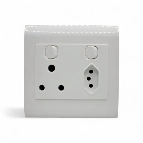 Lesco 100X100Mm 2Pin + 16A Socket Pipelli Switch Socket