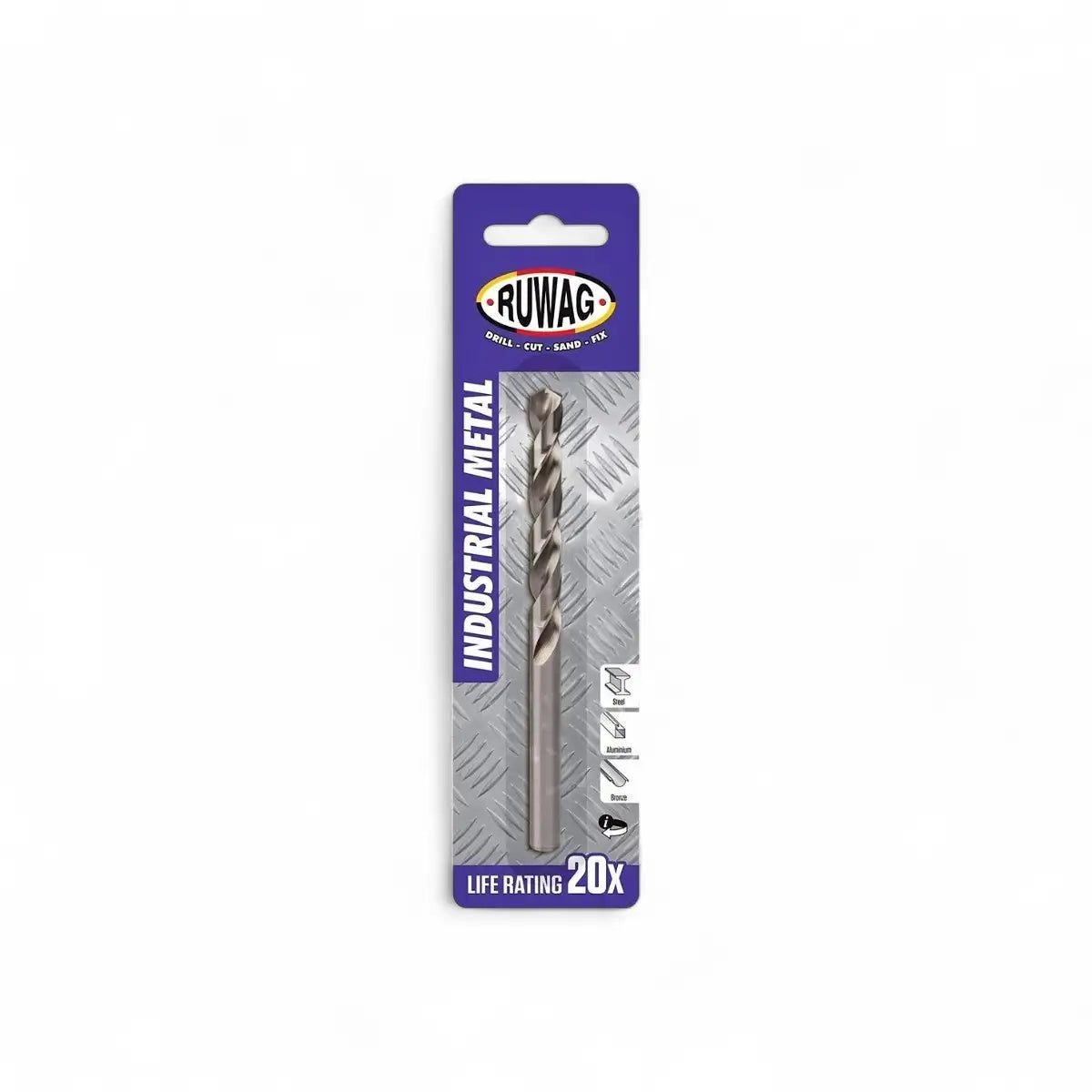 Industrial Metal Drill Bit (Carded)