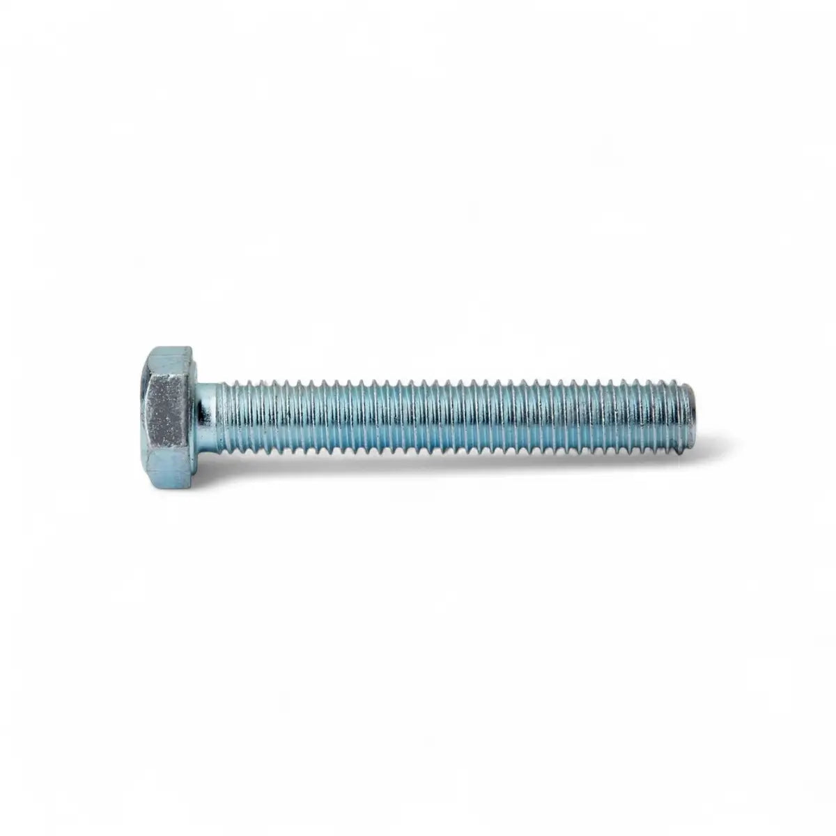 Zinc Plated Mild Steel Set Screw & Nut (100-Pack)