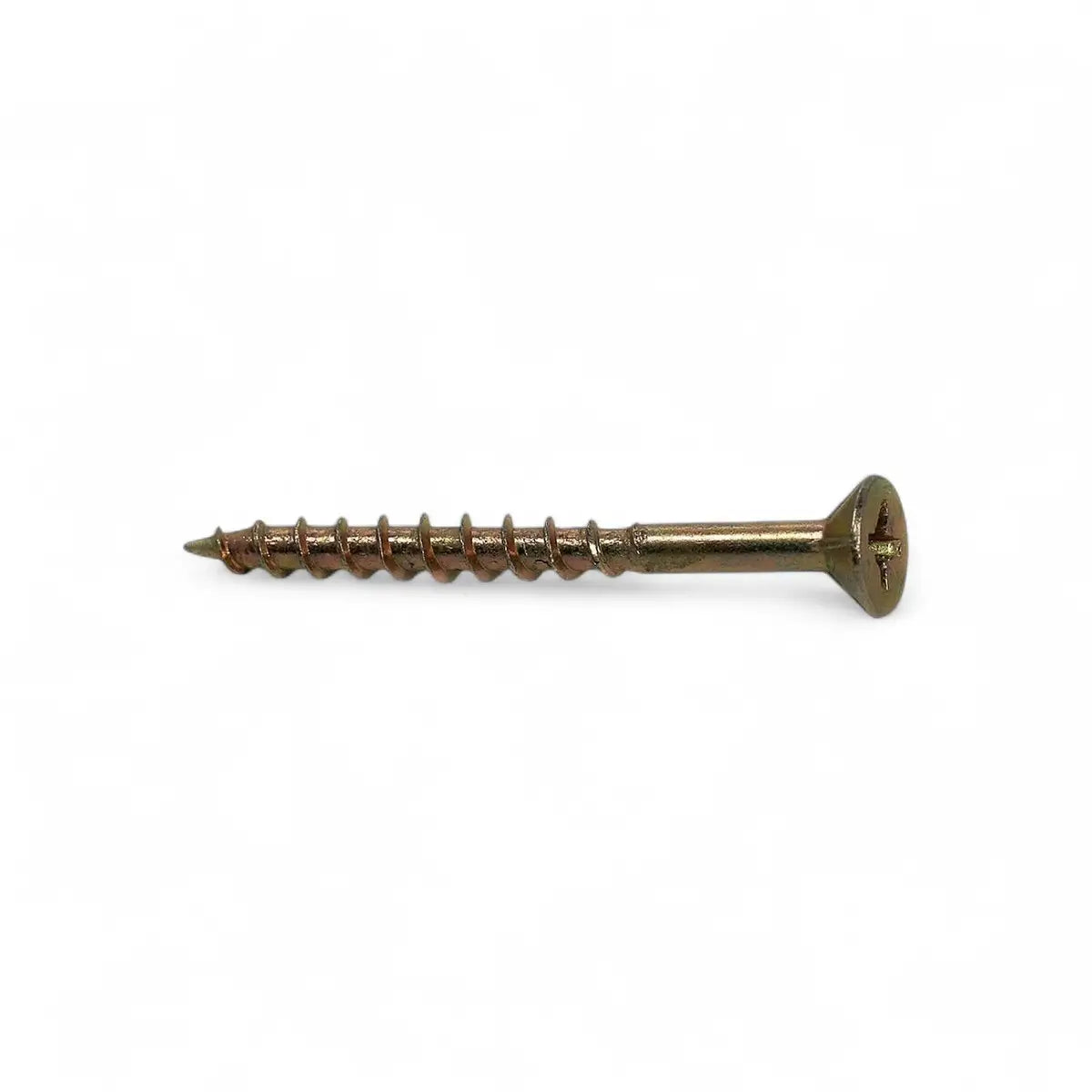 Yellow Passivated Chipboard Screw (25-Pack)