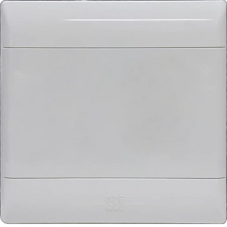Blank white plug top