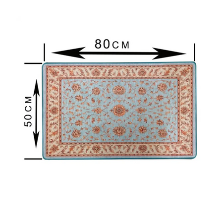 Ethnic pattern floor mat