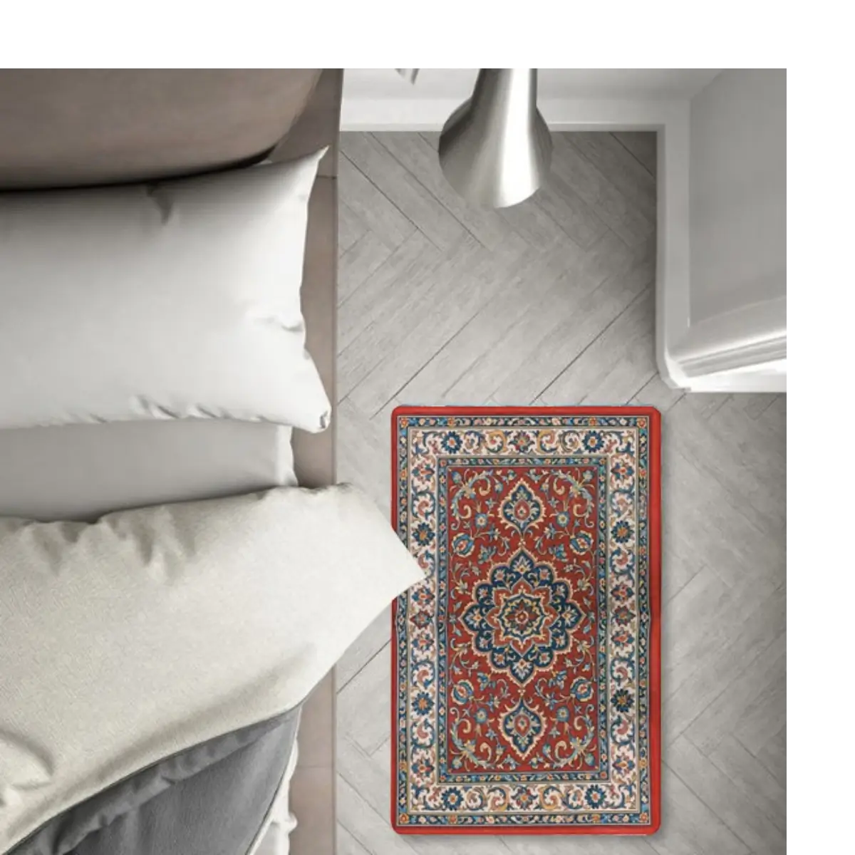 Ethnic pattern floor mat