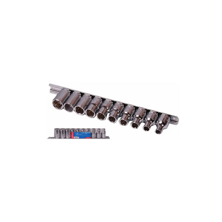 Metric socket set 8-17mm