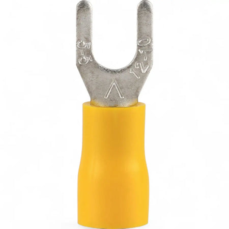 Pre-Insulated Spade Terminal - Yellow (25-Pack)