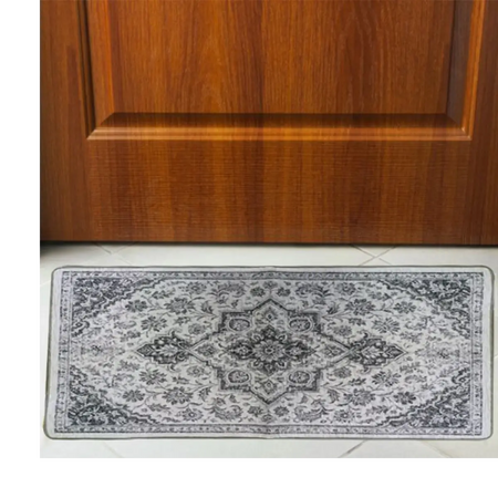 Ethnic patterned floor mat