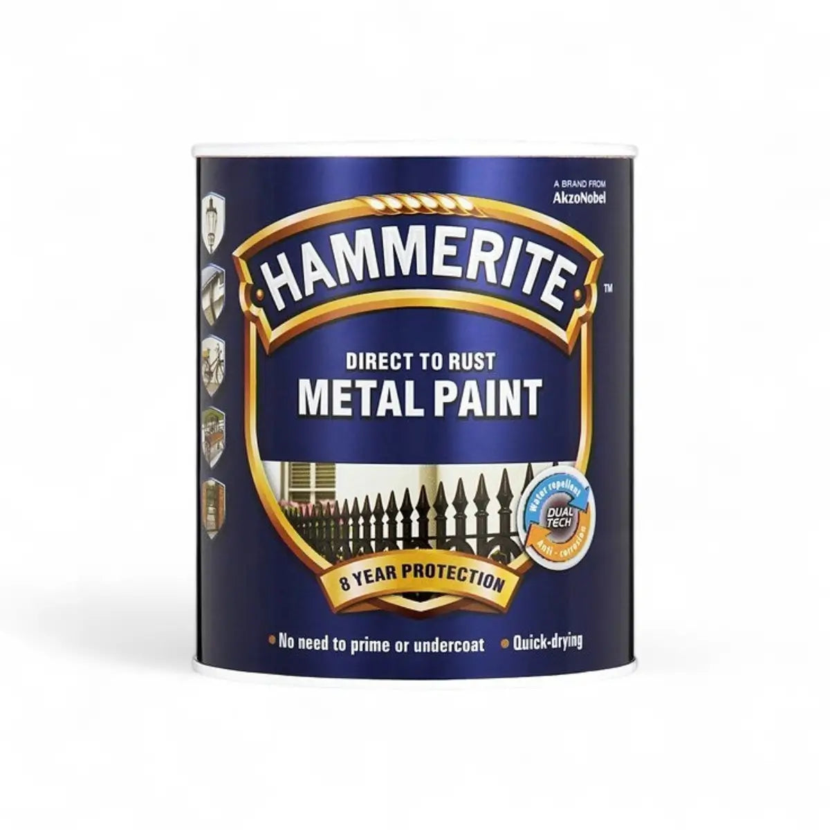 Hammerite Dtr Sb Hammered White 1L Paint