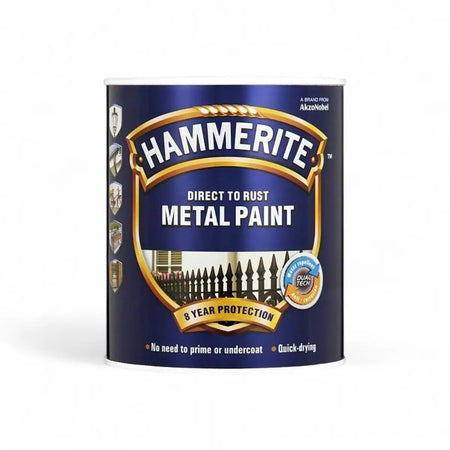 Hammerite Dtr Sb Hammered White 1L Paint